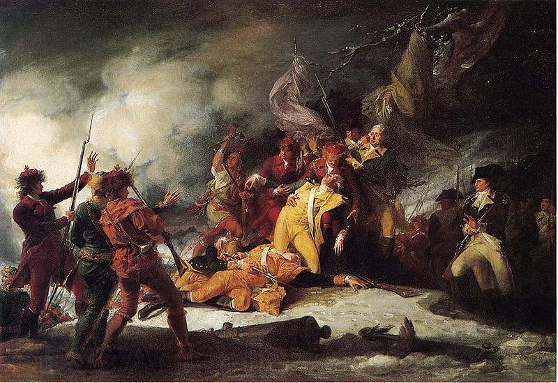 John Trumbull The Death of Montgomery in the Attack on Quebec Germany oil painting art